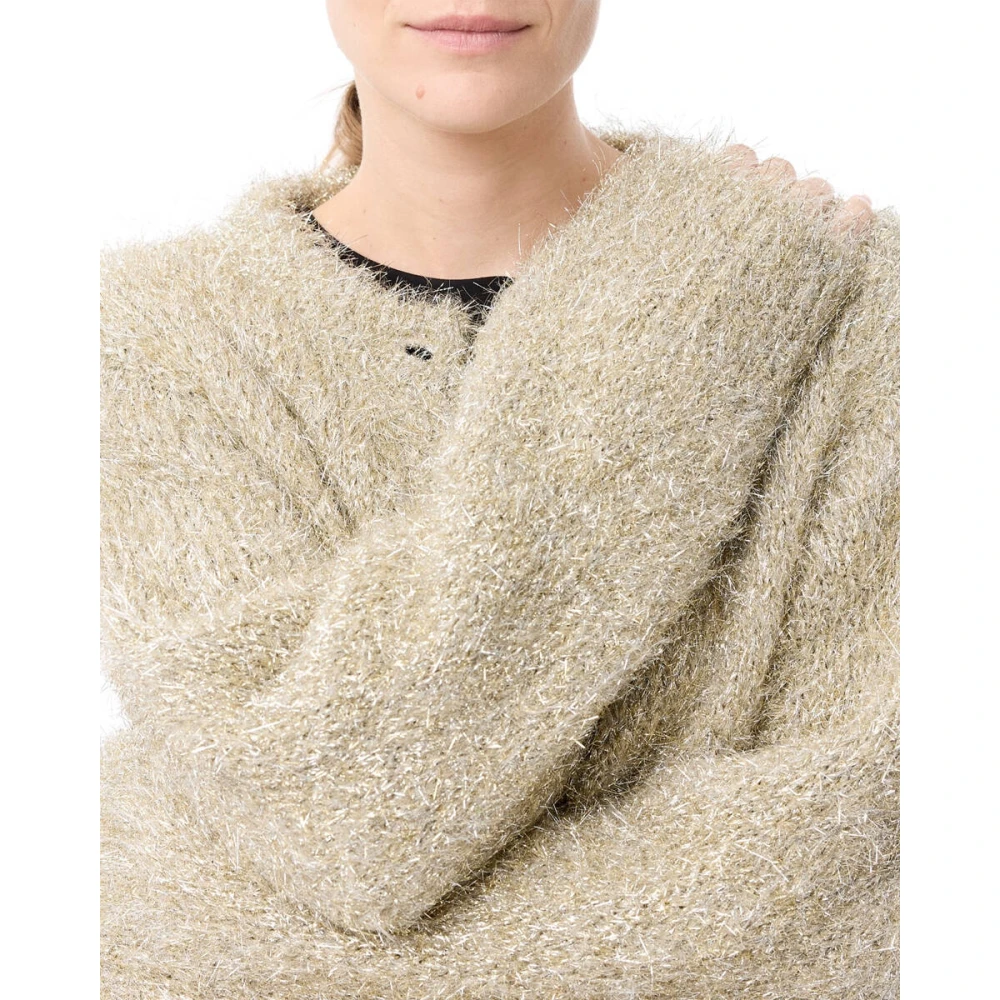 Knit-ted Lynn Cardigan Yellow Dames