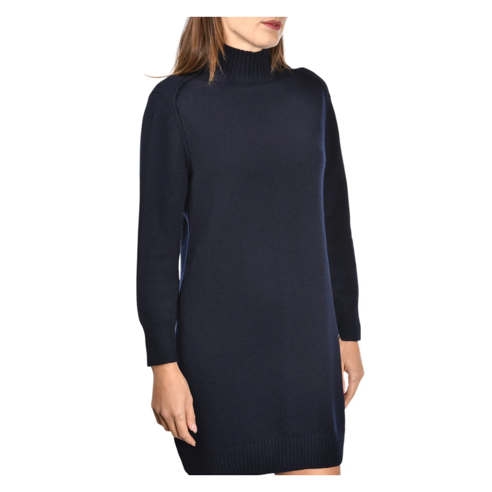 Gran Sasso Gebreide Damesjurk Blue Dames