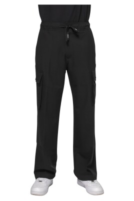 black-twill-cargo-pants