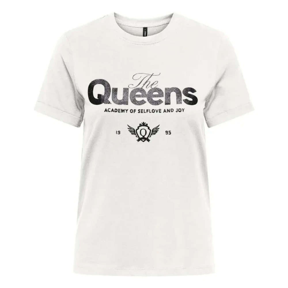 Only Alice Life T-shirt White Dames