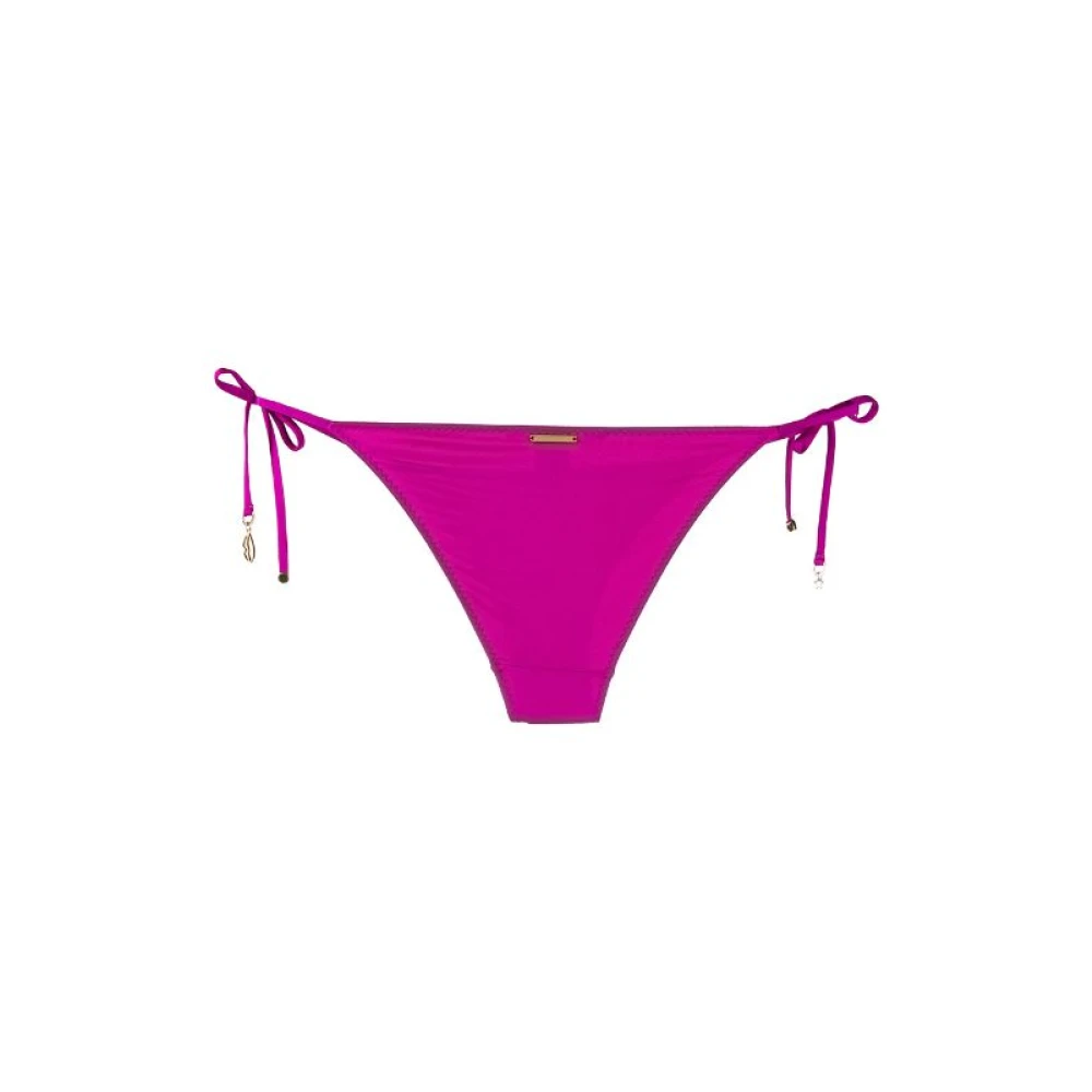 Stella Mccartney Paarse Tie Side Bikini Purple Dames