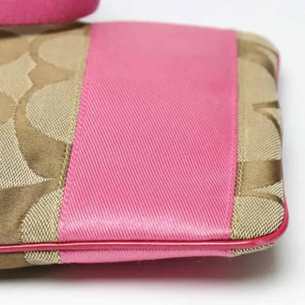 Coach Pre-owned Fabric shoulder-bags Multicolor Dames
