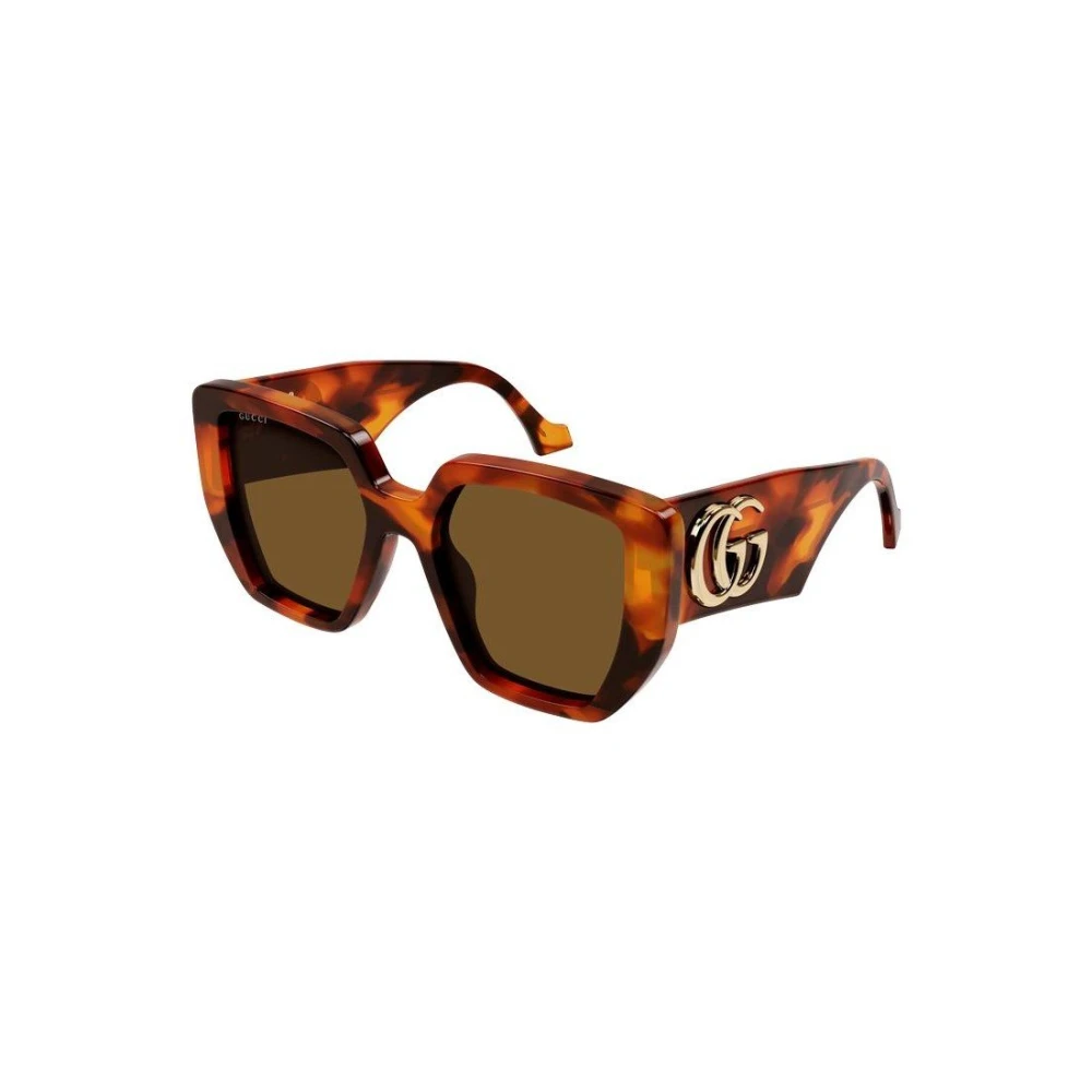 Gucci Women's Brown Sunglasses, 54 Mm, Oversized Square Sunglasses