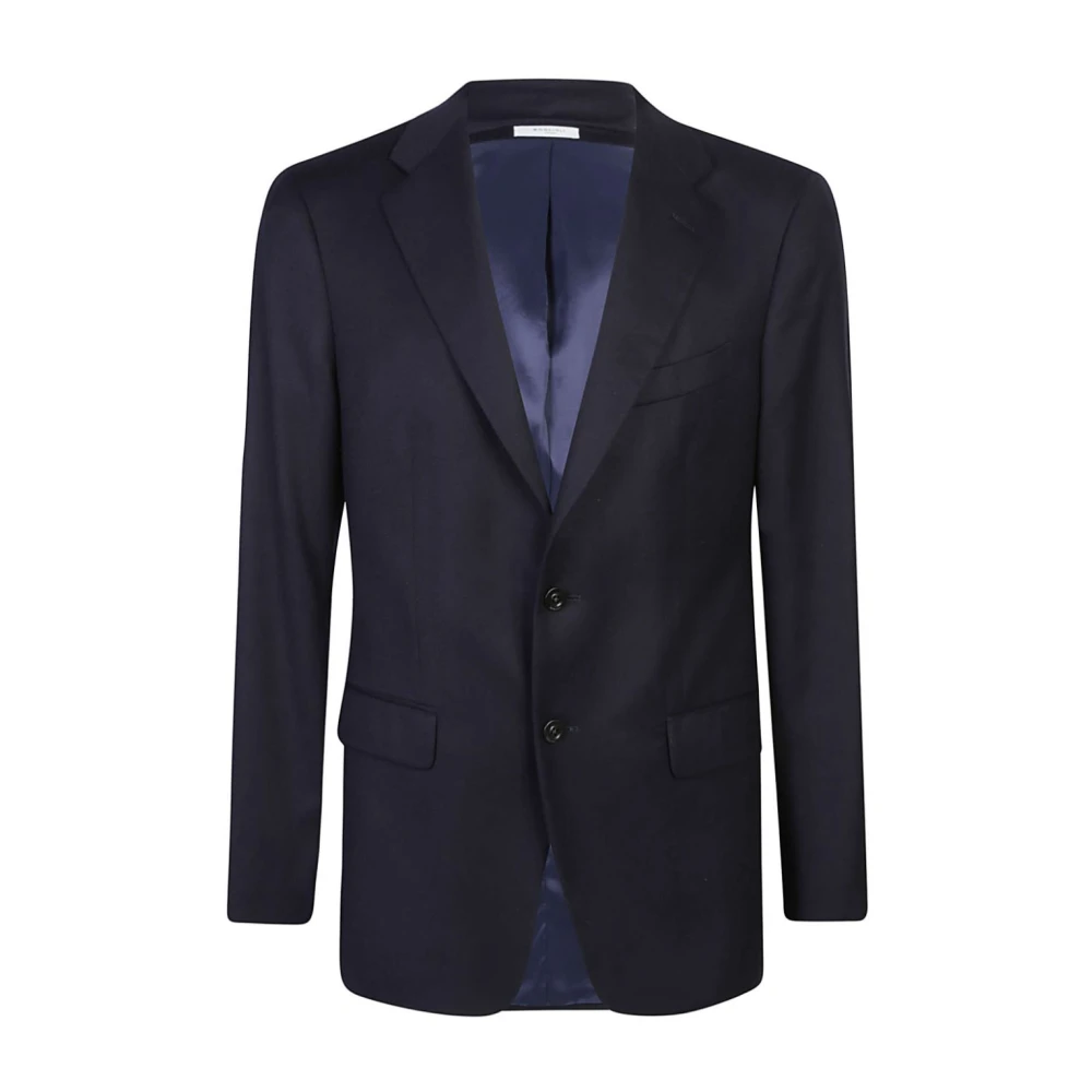 Boglioli Zwarte Buitenkleding Jas Aw24 Black Heren