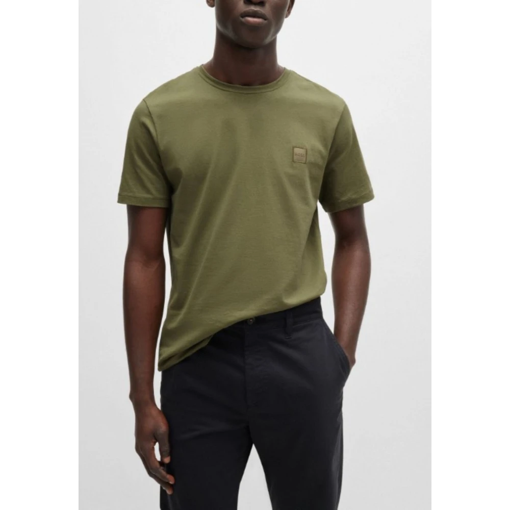Hugo Boss Heren Tales T-shirt Green Heren