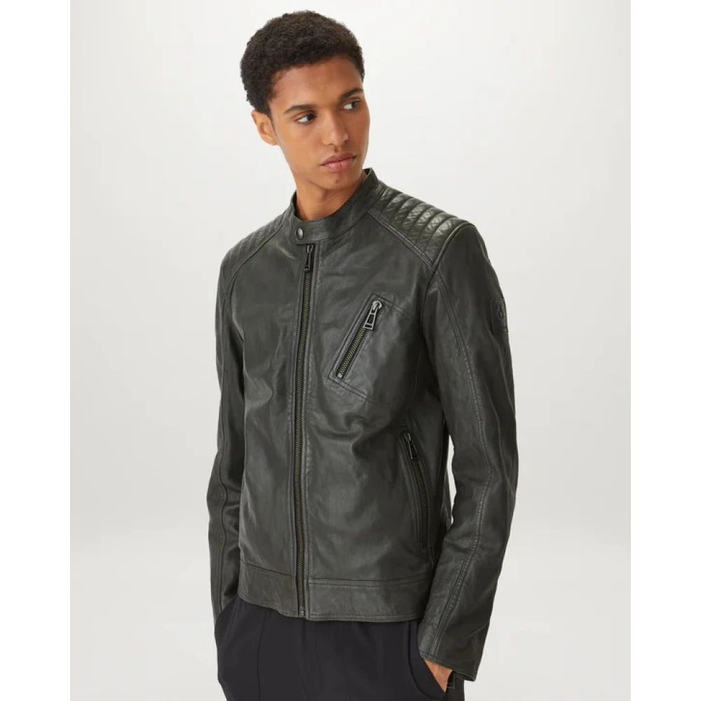 Belstaff Grijze Jassen voor Heren Gray Heren