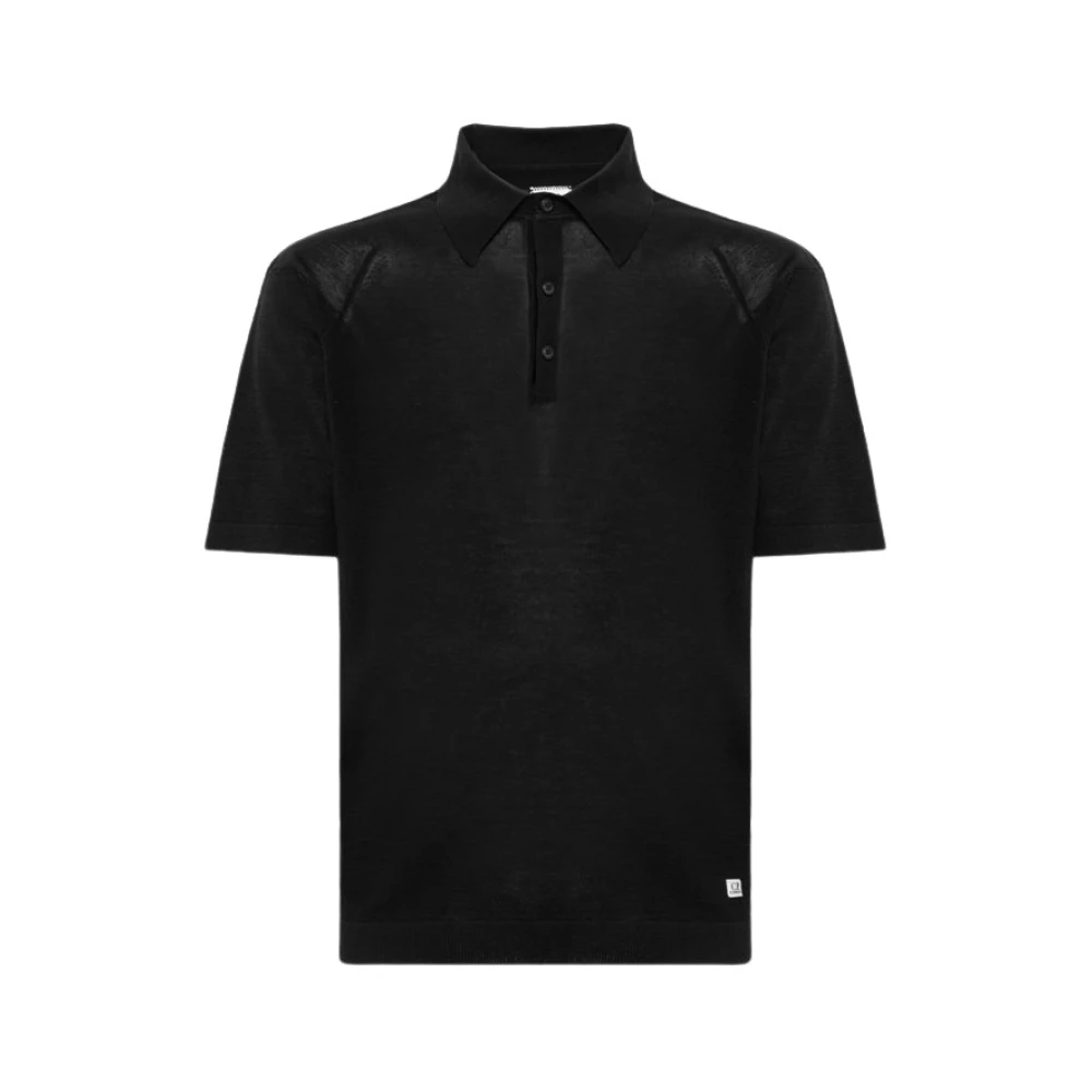 C.P. Company Polo Shirts Black Heren