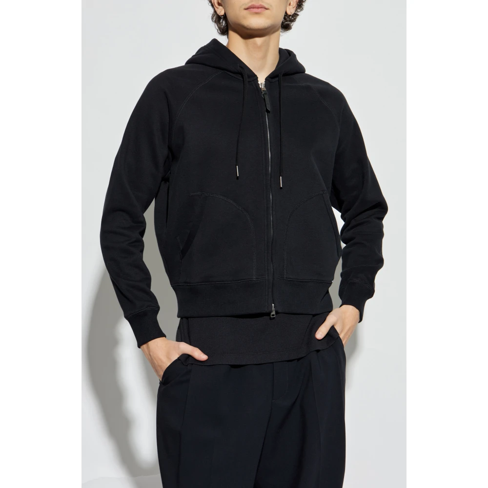 Tom Ford Hoodie Black Heren