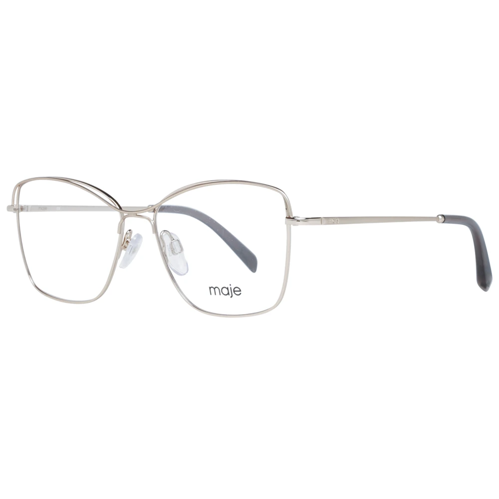 Maje Gouden Vierkante Dames Optische Brillen Yellow Unisex