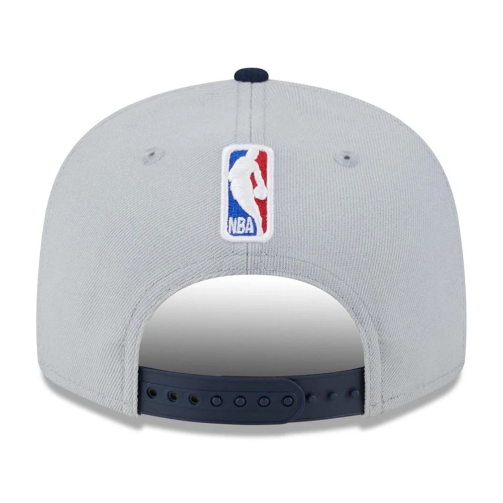 new era NBA Tip Off Cap Grijze Canvas Gray Heren