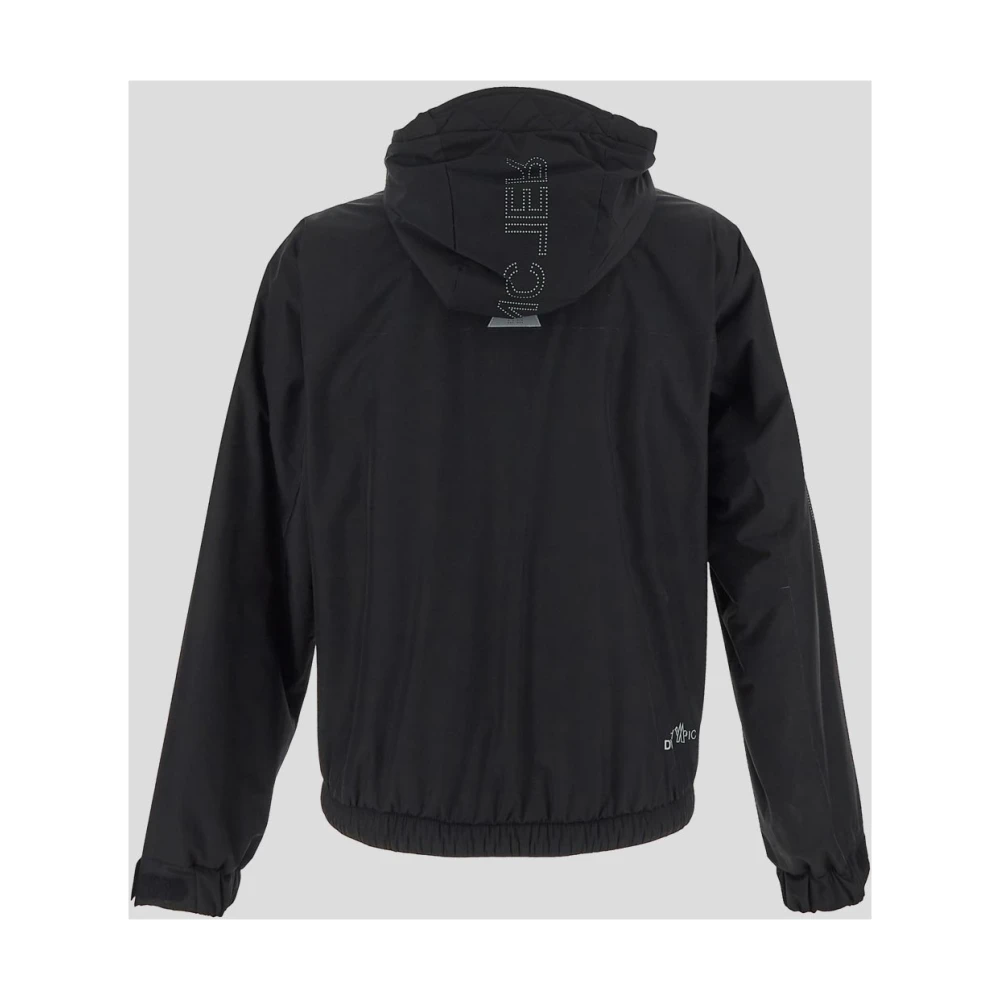 Moncler Nylonjas voor stijlvolle uitstraling Black Heren