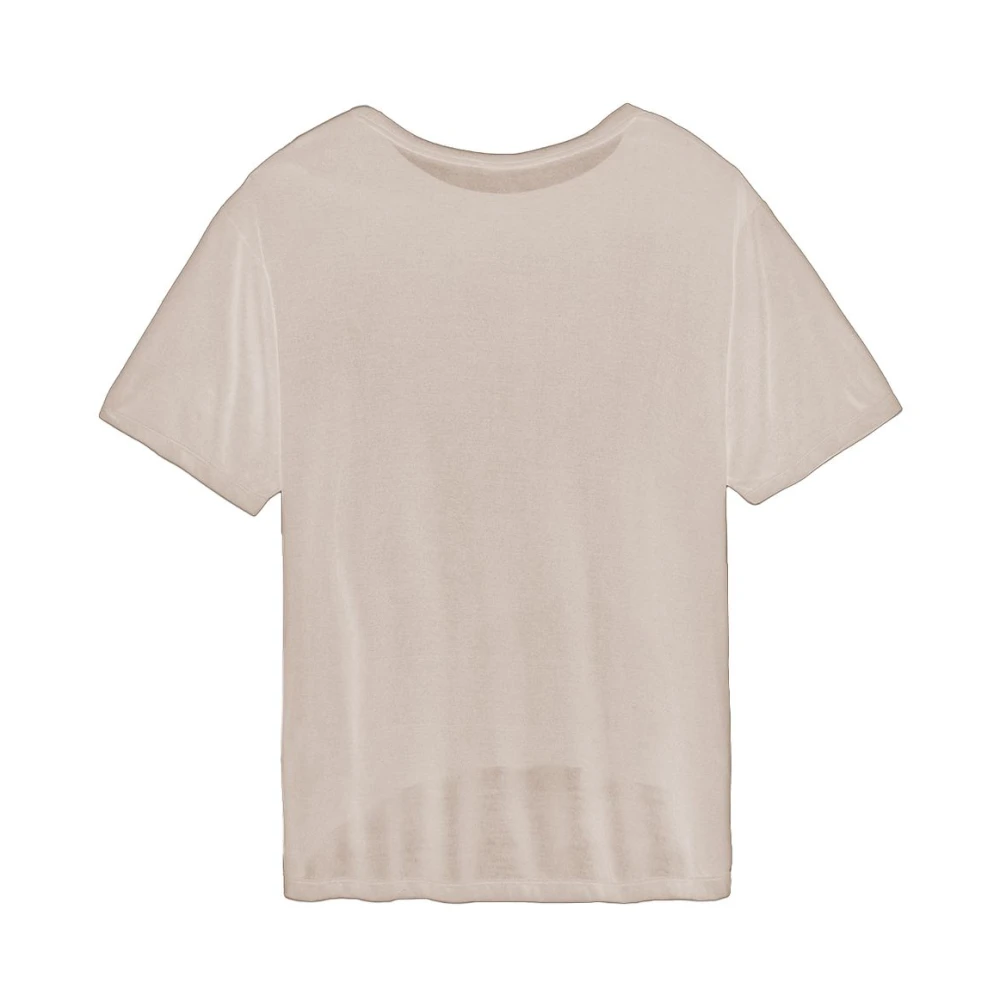Hinnominate Elegant Beige Modal Tee Beige Dames