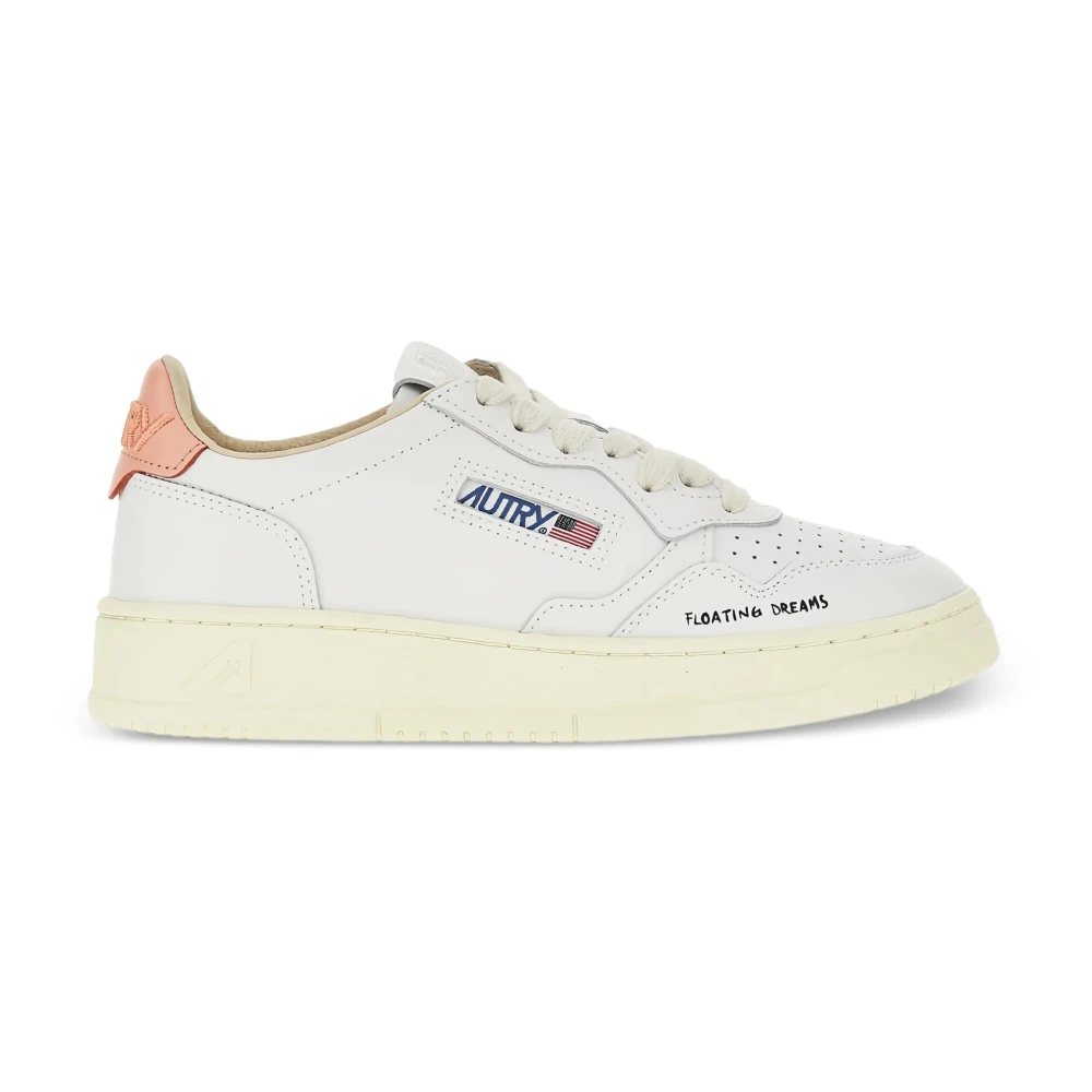 Autry Women's White Sneakers, 4 Uk, Medalist Low
