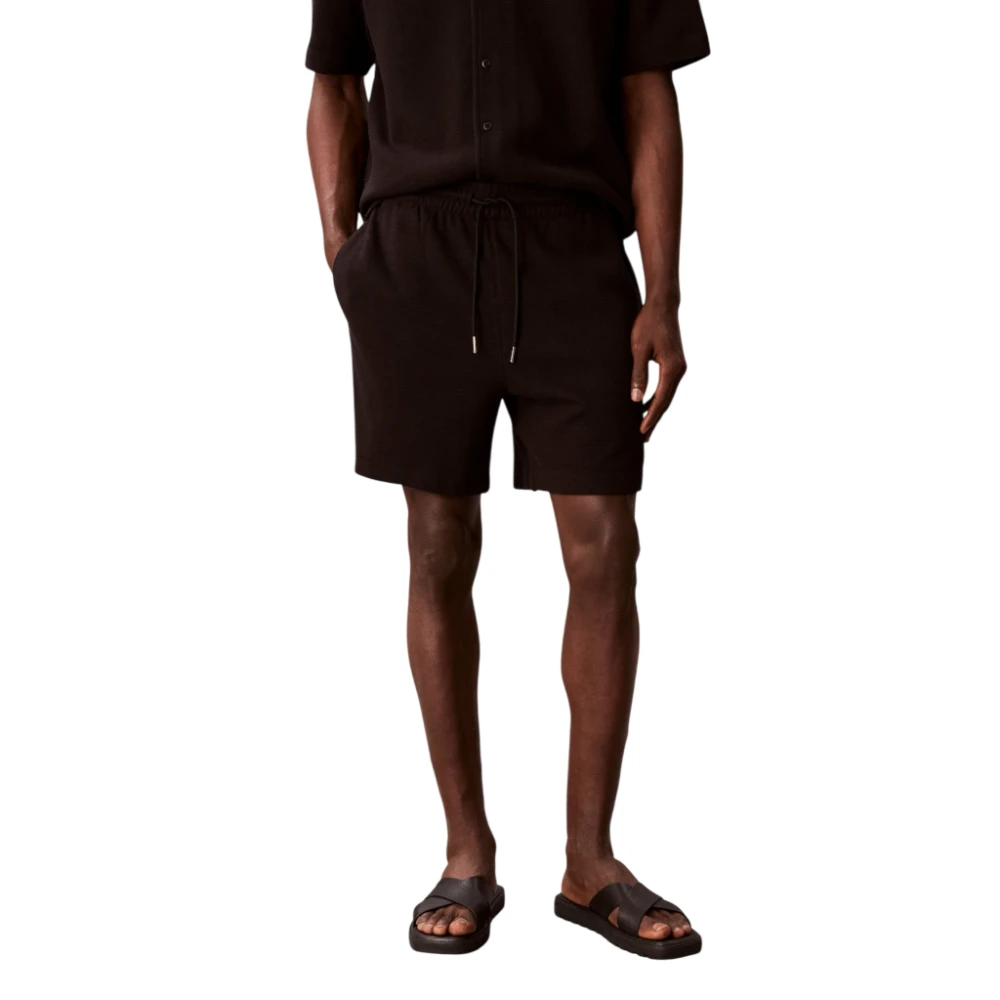 Calvin Klein Men's Black Casual Shorts, Xs, Casual Shorts