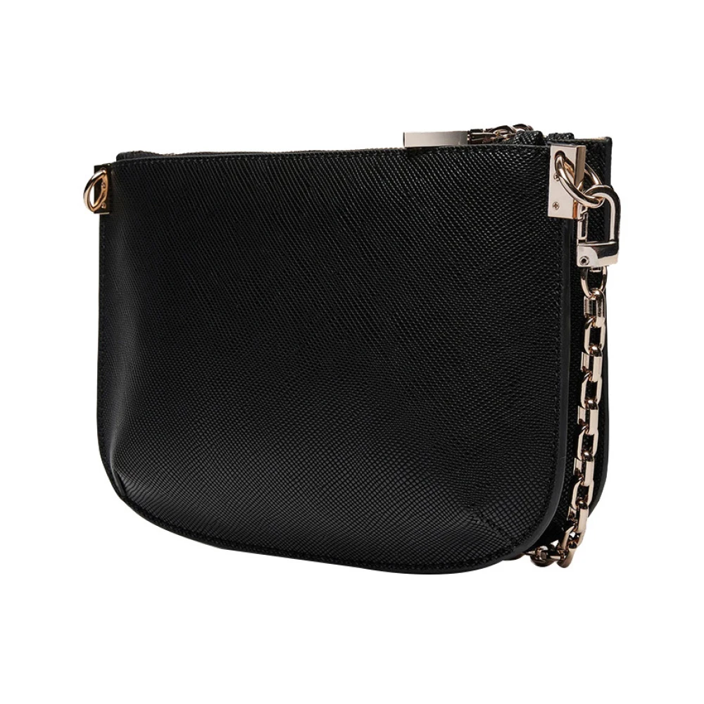 Guess Zwarte Schoudertas Elegant Veelzijdig Black Dames