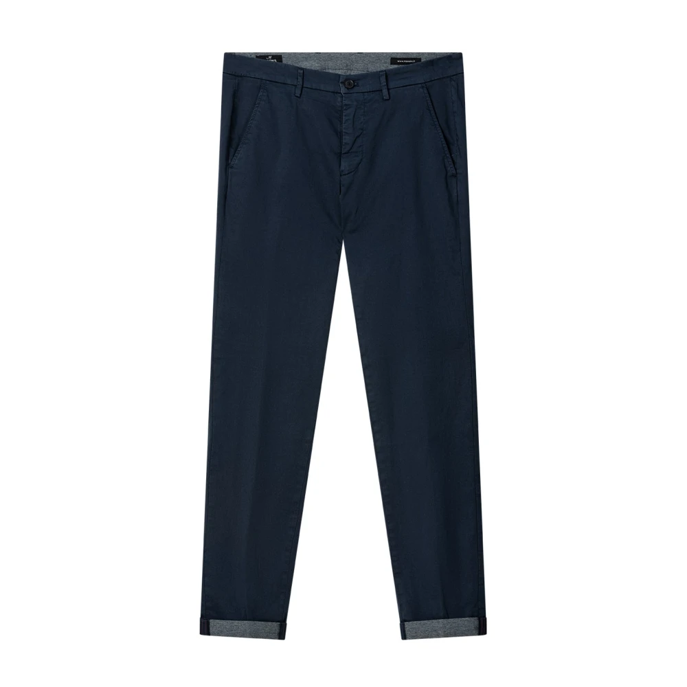 Mason's Homme Bleu Pantalons, Taille: Xl New York Chino