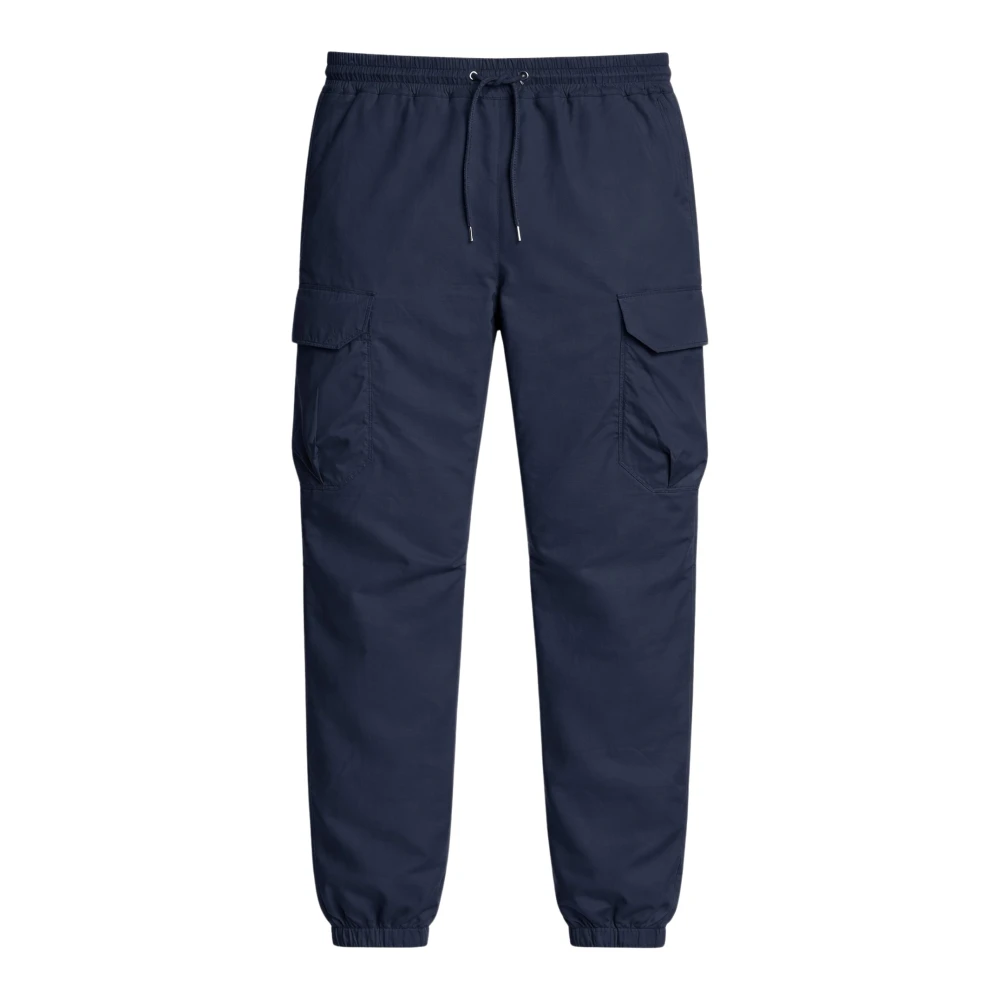 Parajumpers Men's Blue Straight Trousers, M, Fleece Nylon Trousers