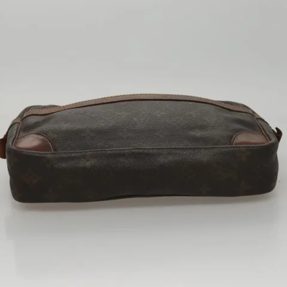 Louis Vuitton Vintage Pre-owned Canvas clutches Brown Dames