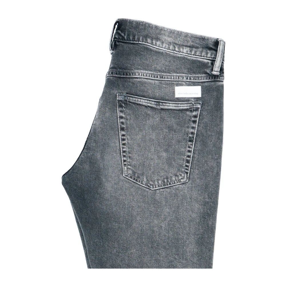 Nine In The Morning Authentieke denim straight leg jeans Gray Heren