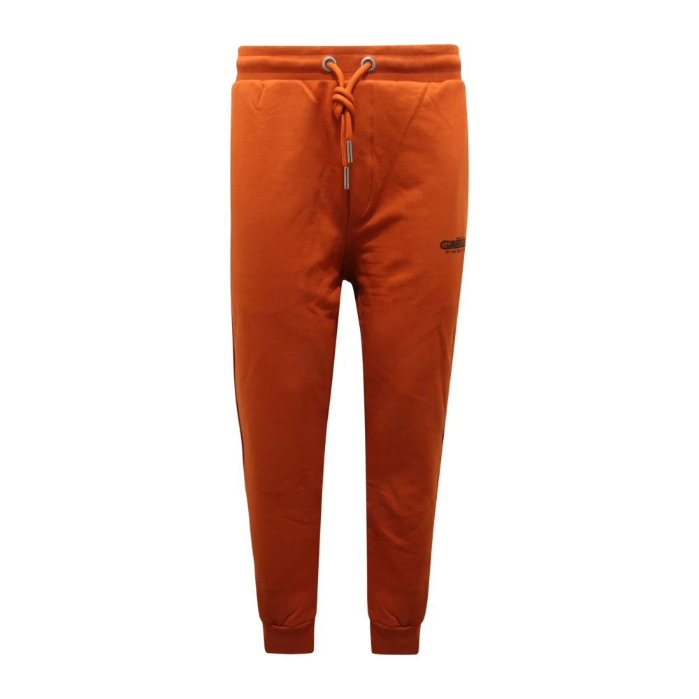Gaëlle Paris Brown Sweatpants, Male, 2XL, Joggers Made In Italy Model