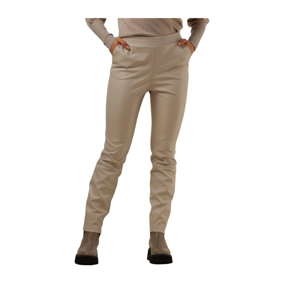 Moscow Beige Pantalon voor Stijlvolle Outfits Beige Dames