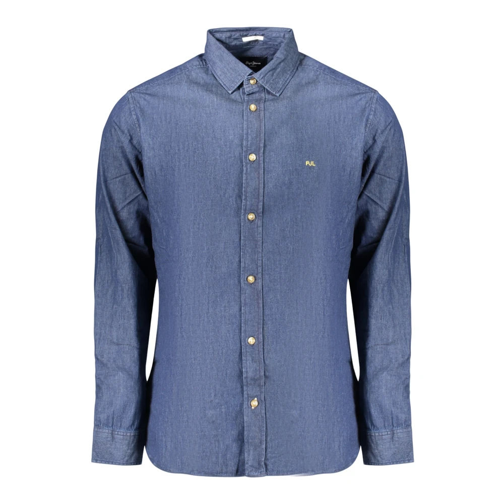Pepe Jeans Slim Fit Denim Shirt - Male - Denim Shirts - Blue - M - Shirts