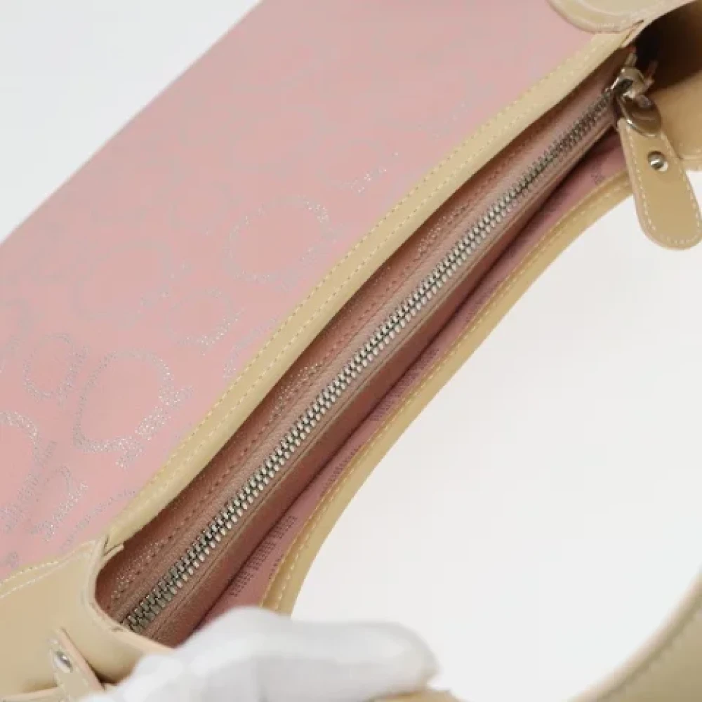 Salvatore Ferragamo Pre-owned Leather shoulder-bags Pink Dames