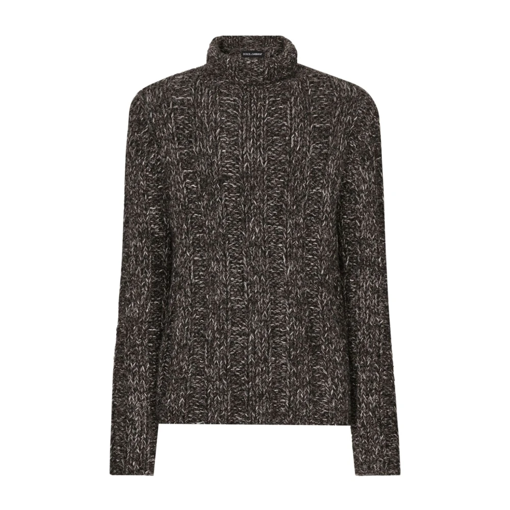 Dolce & Gabbana Multikleur Sweaters Dolcevita Multicolor Heren
