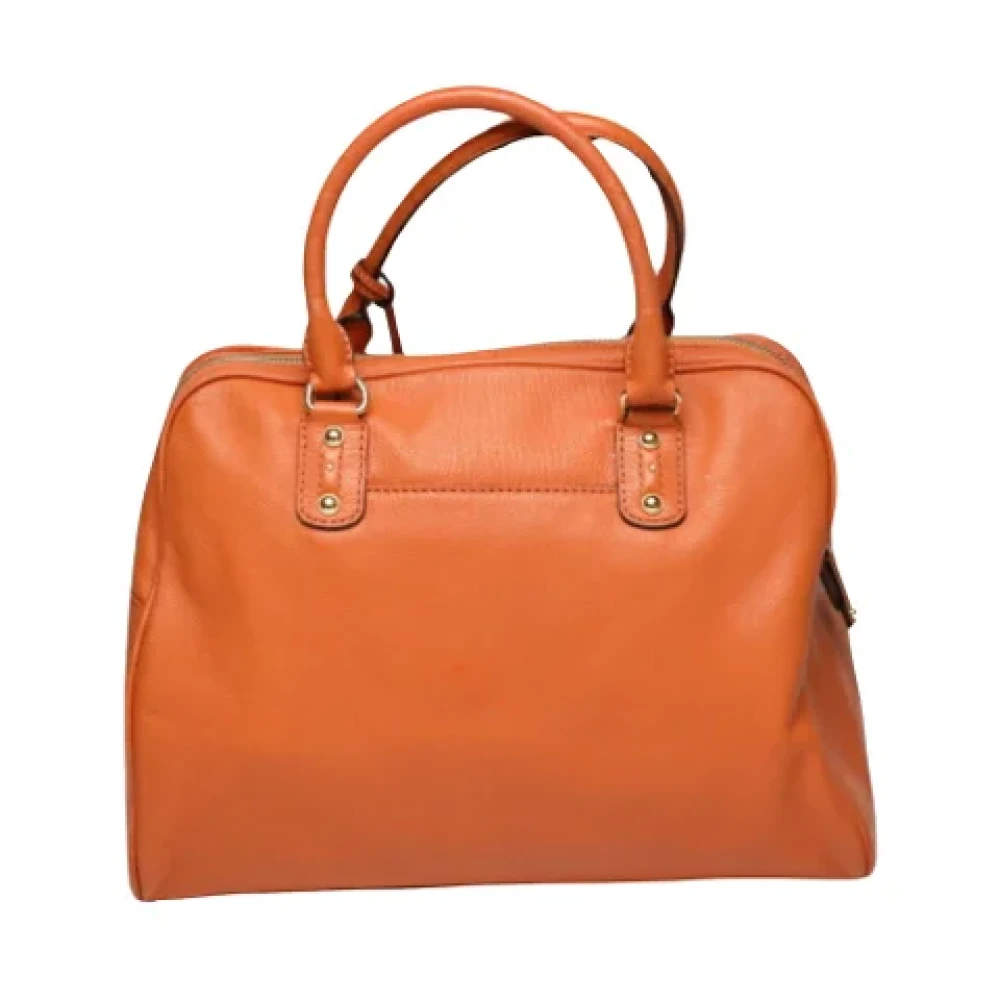 Michael Kors Pre-owned Leather handbags Orange Dames