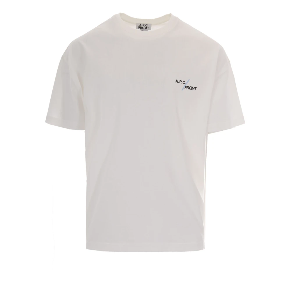 A.p.c. Men's White T-Shirts - T-Shirts - M - Tops