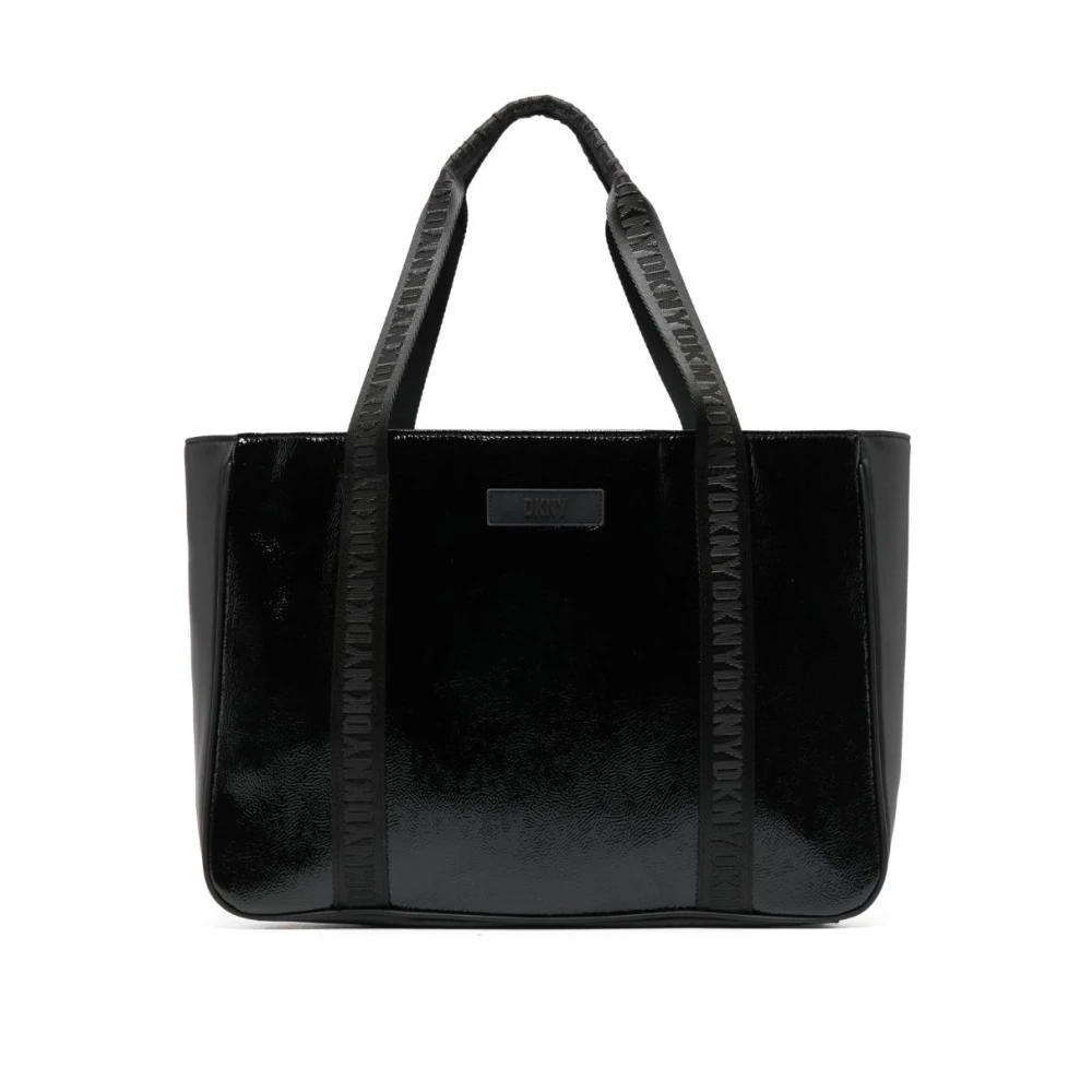 DKNY Zwarte lakmeisjes tas Black Dames Kledingwinkel.nl