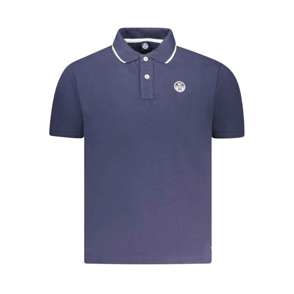 North Sails Uomo Blu Uomini, Maglietta, Polo Da E Cotton, (Xxl) - Immagine 4