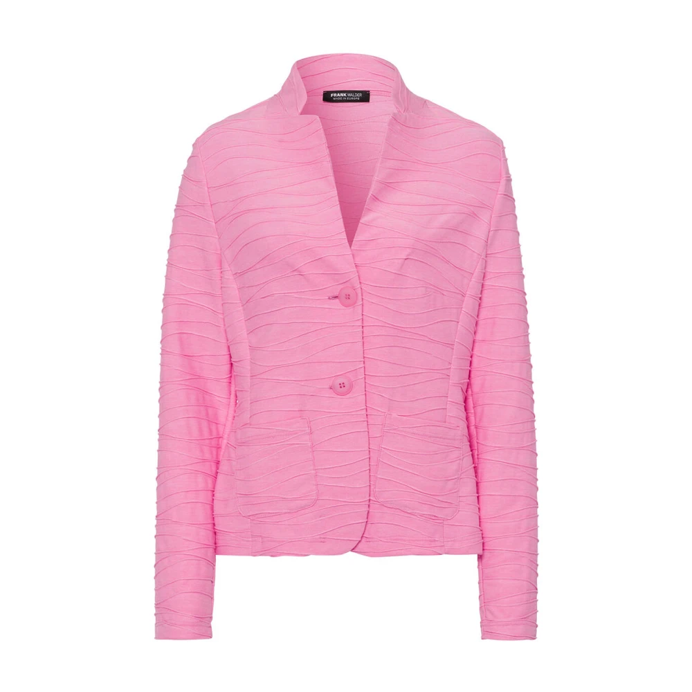 Frank Walder Klassieke Blazer Jas Pink Dames