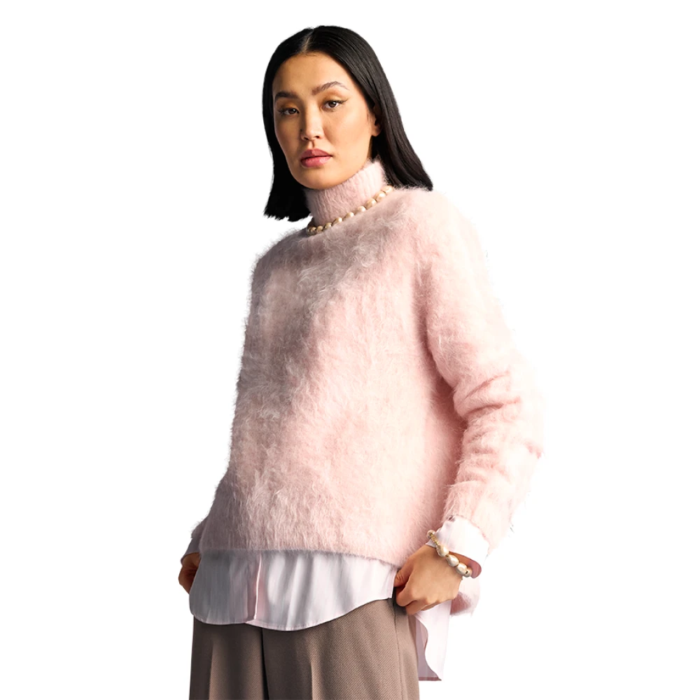 RIANI Zachte Alpaca Blend Trui Pink Dames
