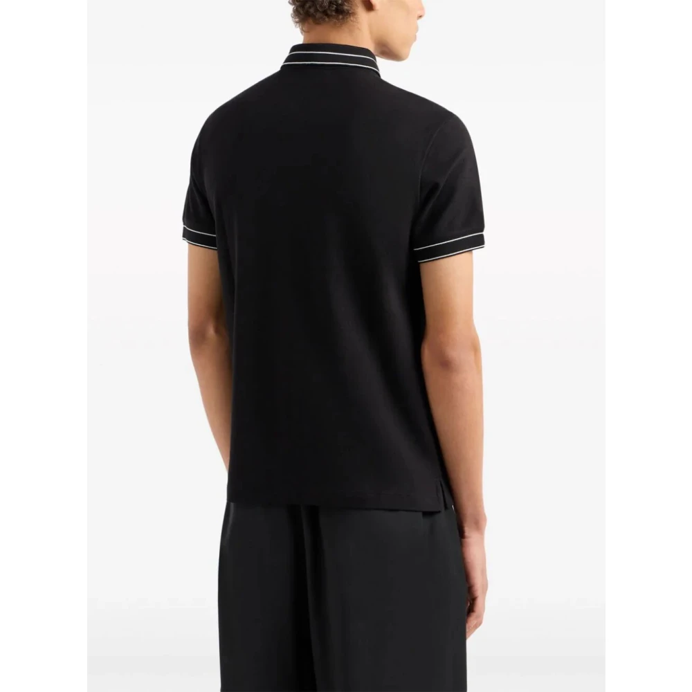 Emporio Armani Polo Shirts Black Heren