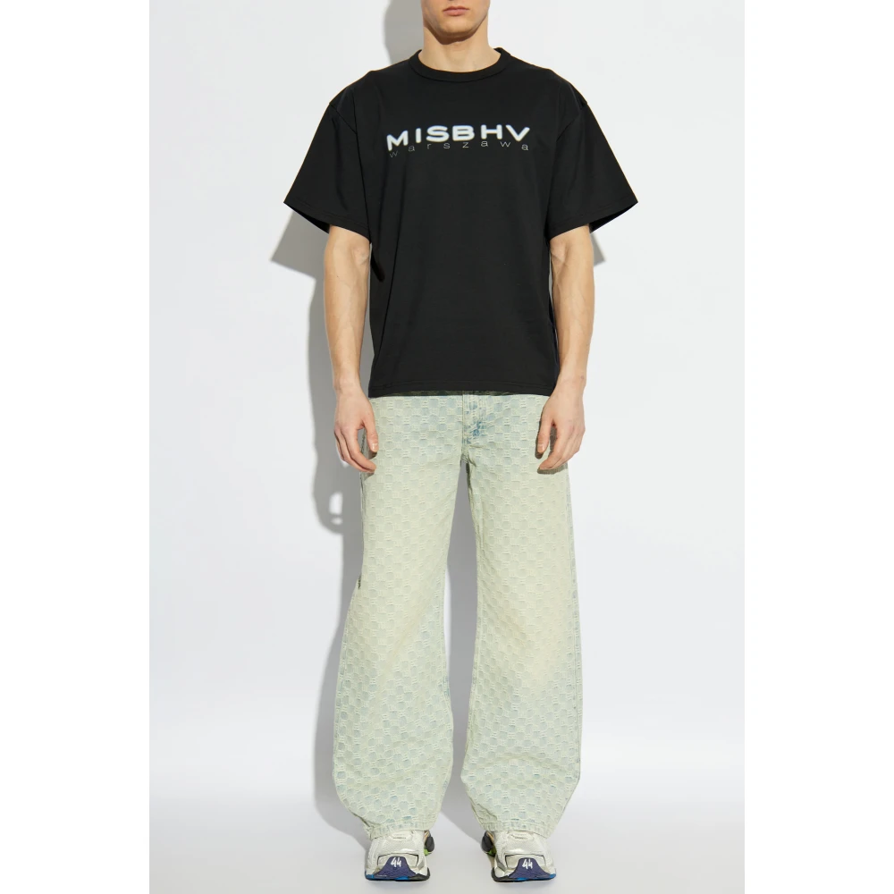 Misbhv Logo T-shirt Black Heren