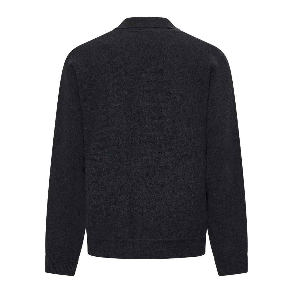 Roberto Collina Antraciet Sweater Collectie Gray Heren
