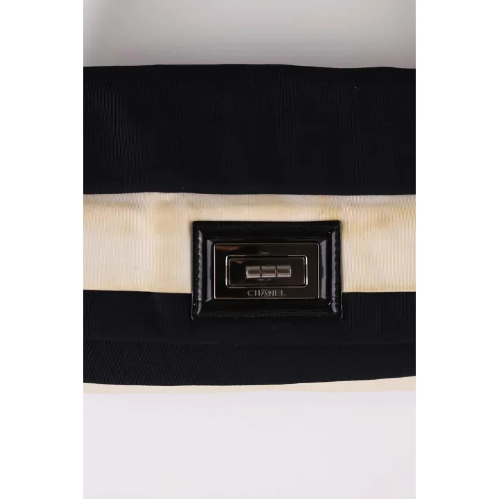 Chanel Vintage Pre-owned Fabric chanel-bags Black Dames