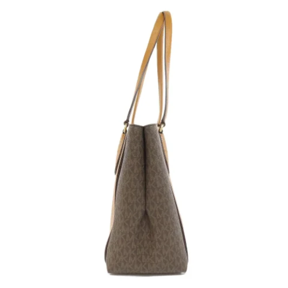 Michael Kors Pre-owned Fabric totes Brown Dames