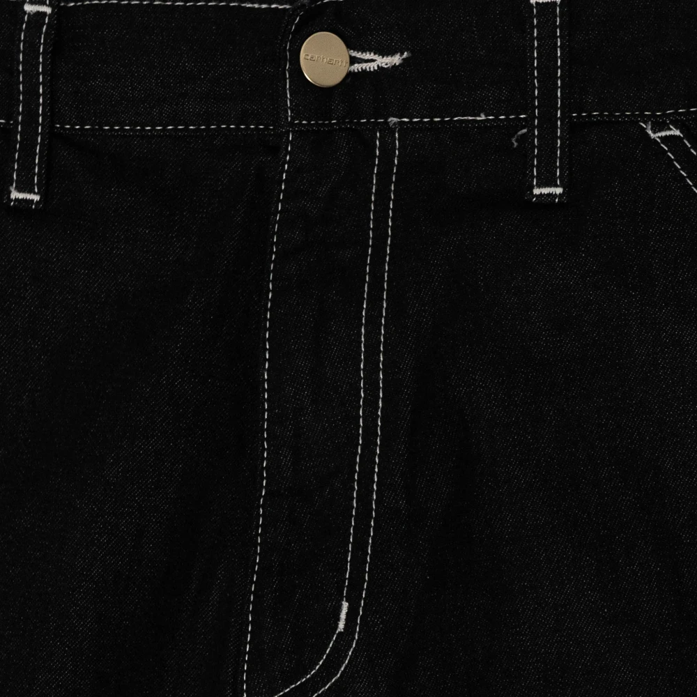 Carhartt WIP Denim Jeans Upgrade Losse-Pasvorm Stijl Black Heren