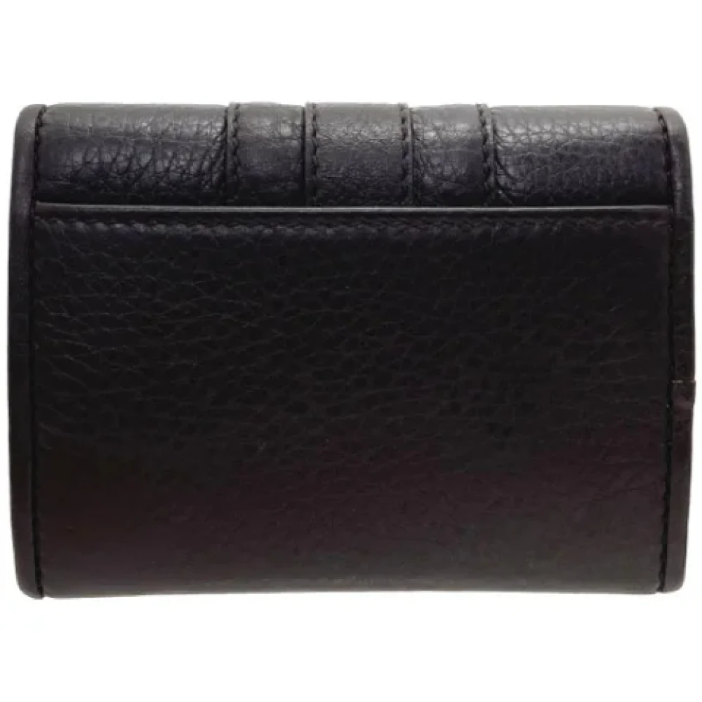Gucci Vintage Pre-owned Leather wallets Brown Heren