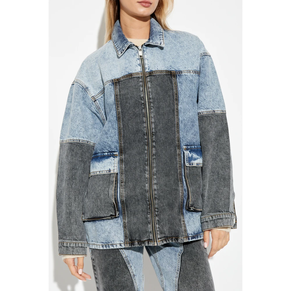 Rotate Birger Christensen Denim Jas Blue Dames