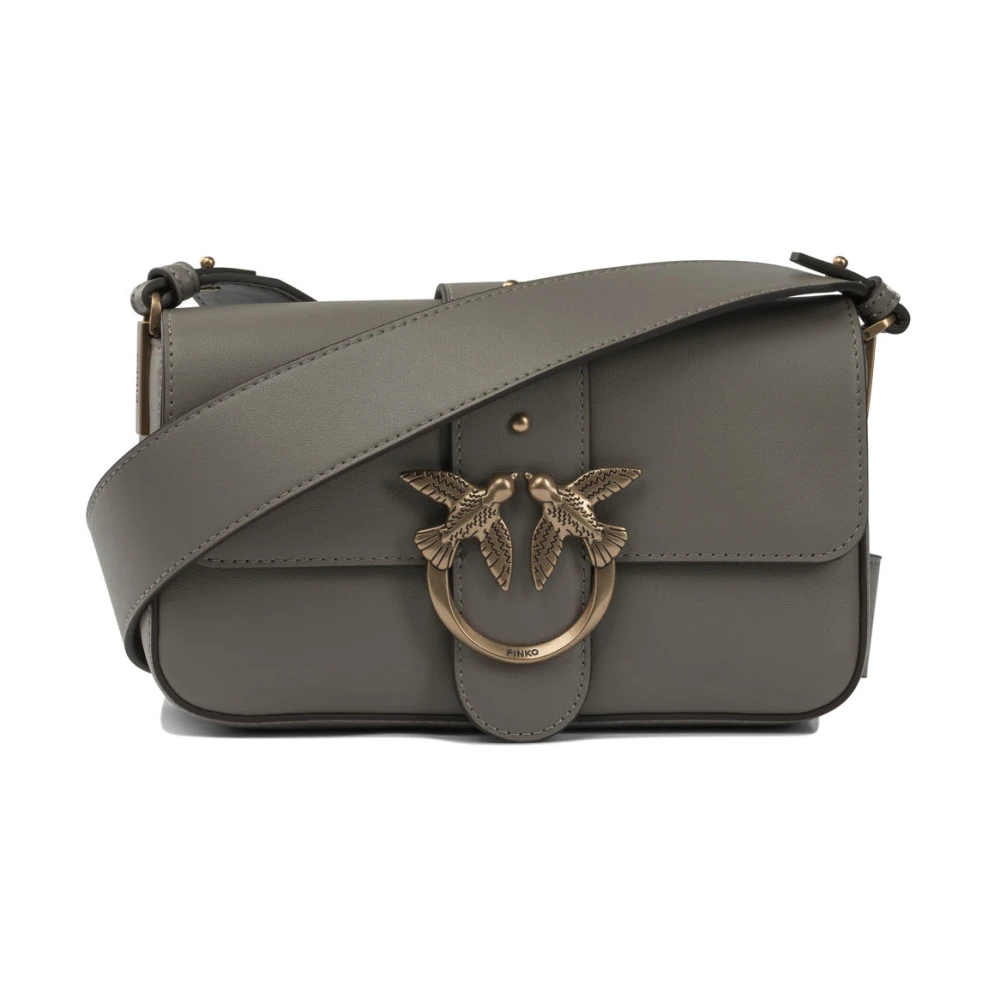 Pinko Women's Brown Crossbody Bag Aw25