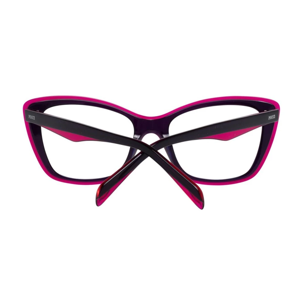 EMILIO PUCCI Paarse Dames Optische Frames Multicolor Dames