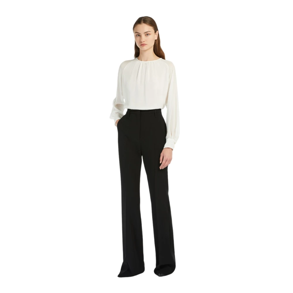 Max Mara Studio Elegante Broek voor Vrouwen Black Dames