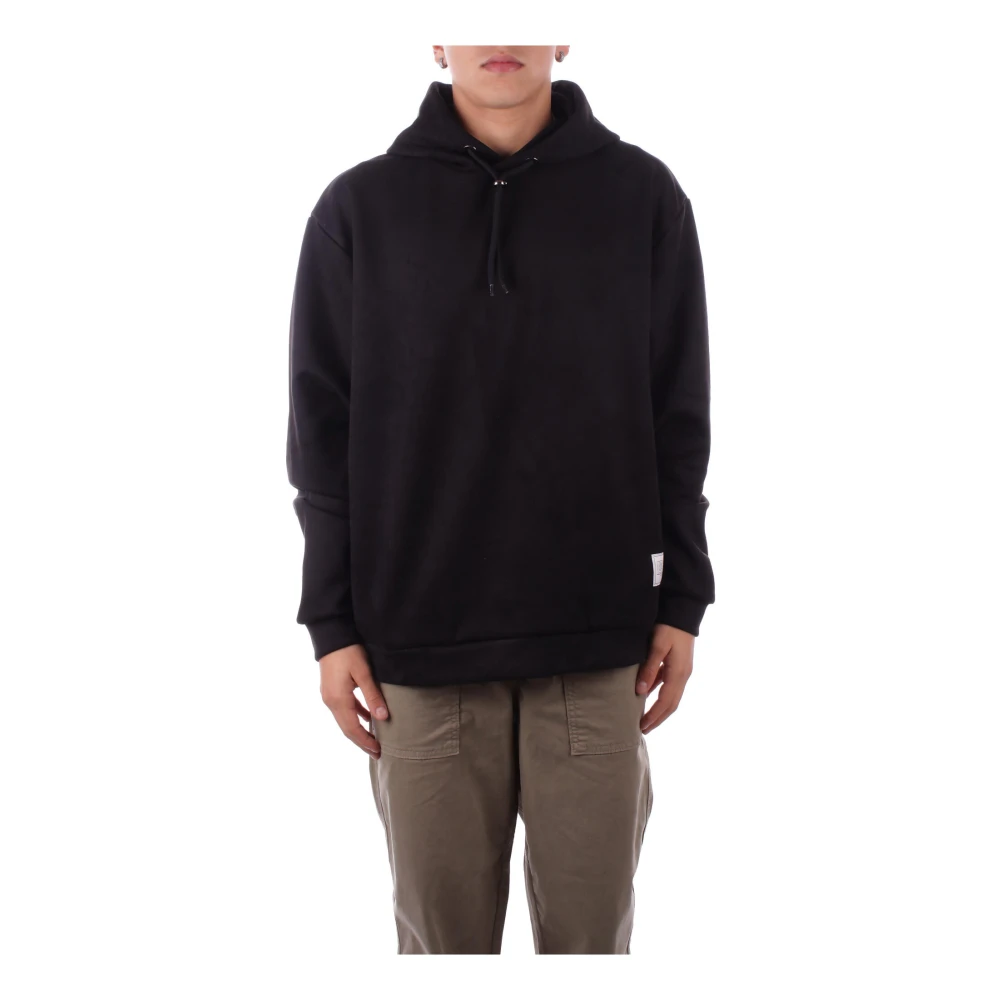 Costume National Zwarte hoodie trui Black Heren