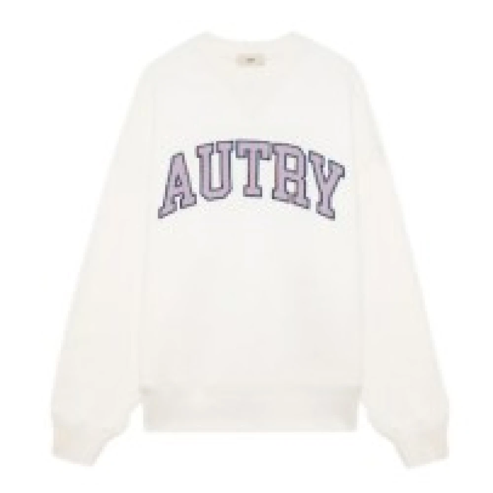 Autry Men's White Crewneck Sweatshirt