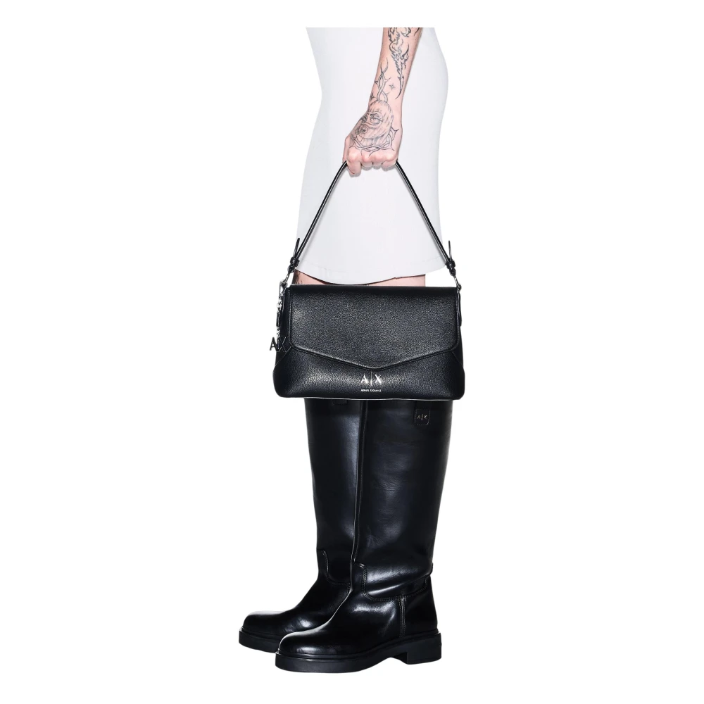 Armani Exchange Donna Nero Borse, Taglia Unica, New, - Immagine 4