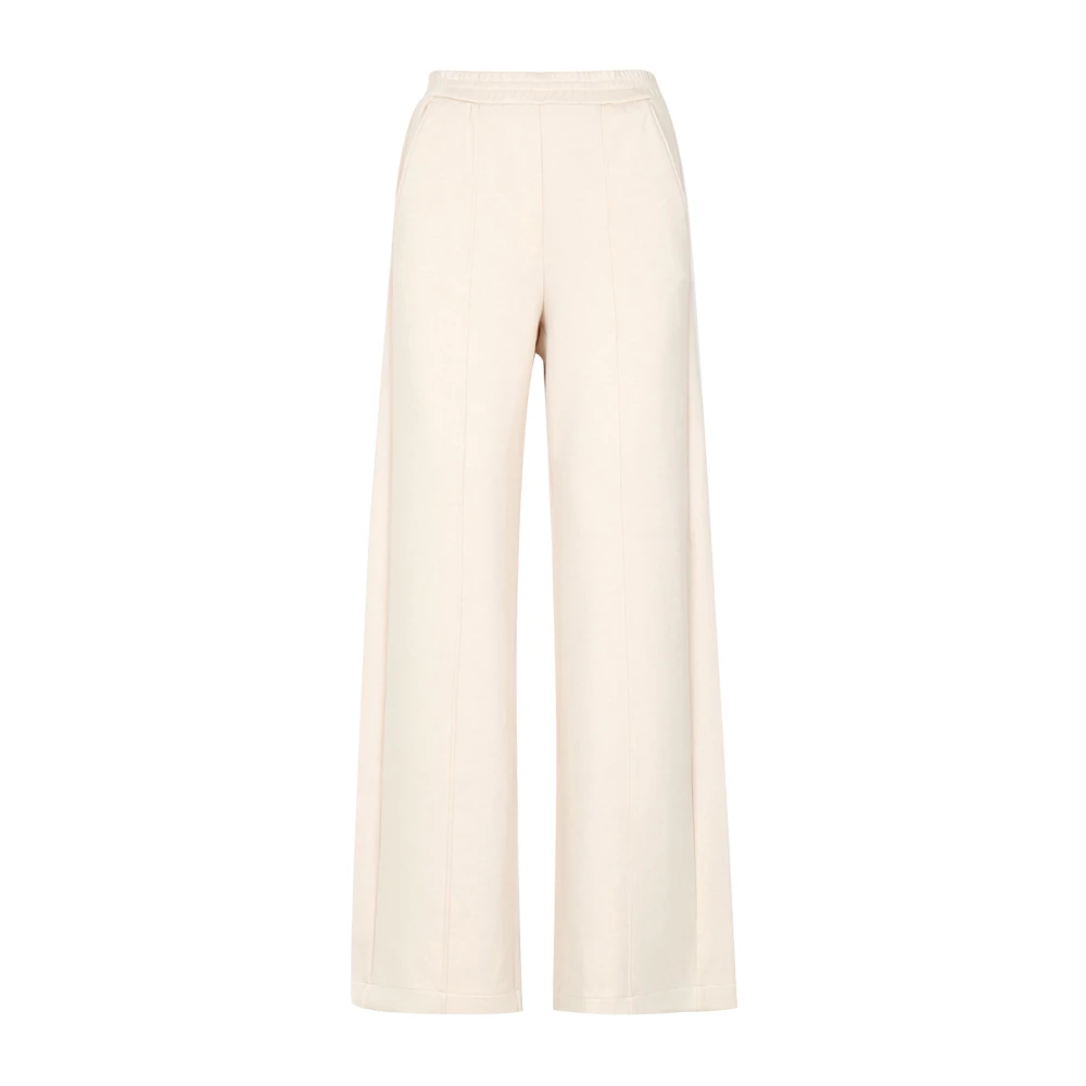 Pennyblack Mujer Amarillo - Pantalones Anchos Rectos - Trousers - S