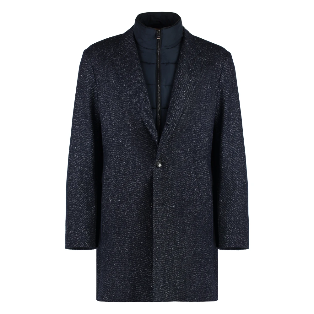 Coats > Single-Breasted Coats - - Hugo Boss - Modalova
